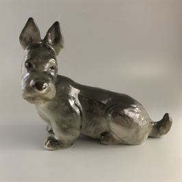 Статуэтка «Скотчтерьер», фарфор, ЛФЗ, СССР, 1960-е гг. 001945