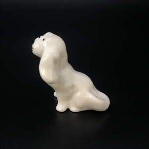 Статуэтка «Болонка», ЛФЗ, фарфор, СССР, 1970-е гг. 001714 - фото 11908