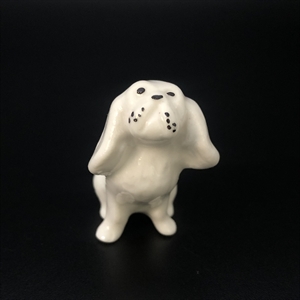 Статуэтка «Болонка», ЛФЗ, фарфор, СССР, 1970-е гг. 001714 - фото 11911