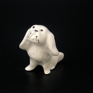 Статуэтка «Болонка», ЛФЗ, фарфор, СССР, 1970-е гг. 001715 - фото 11918