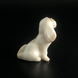 Статуэтка «Болонка», ЛФЗ, фарфор, СССР, 1970-е гг. 001741 - фото 11924