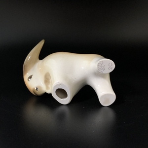 Статуэтка «Бык», фарфор, ЛФЗ, СССР, 1970-е гг. 001158 - фото 12067