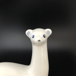 Статуэтка «Горностай», ЗиК Конаково, фаянс,  СССР, 1970-е гг. 001212 - фото 12184