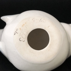 Статуэтка «Длиннохвостая синица», ЛФЗ, фарфор, СССР, 1970-е гг. 000515 - фото 12225