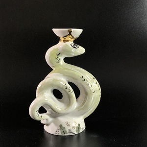 Статуэтка «Змея - Скоропея», подсвечник, фарфор, Вербилки, СССР, 1970-е гг. 001564 - фото 12506
