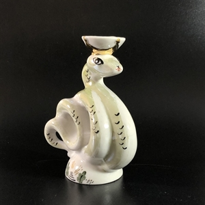 Статуэтка «Змея - Скоропея», подсвечник, фарфор, Вербилки, СССР, 1970-е гг. 001564 - фото 12507