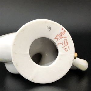 Статуэтка «Змея - Скоропея», подсвечник, фарфор, Вербилки, СССР, 1970-е гг. 001578 - фото 12530