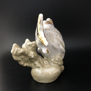 Статуэтка «Карп», Дулёво, фарфор, СССР, 1954-й г. 000986 - фото 12552