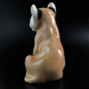Статуэтка «Львёнок», фарфор, ЛФЗ, СССР, 1960-е гг. 000522 - фото 12988