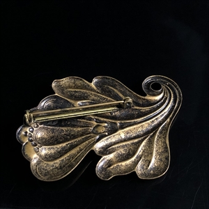 Брошь «Хризантема», ГДР, 1980-е гг. 001021 - фото 1310