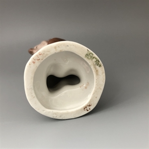 Статуэтка «Медведь», фарфор, Вербилки, СССР, 1950-е гг. 001349 - фото 13152