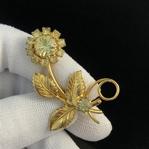 Брошь «Цветок», ЧССР, 1990-е гг. 001810 - фото 1339