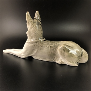Статуэтка «Овчарка», ЛФЗ, фарфор, СССР, 1950-е гг. 001592 - фото 13635