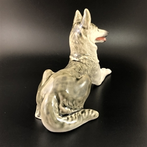 Статуэтка «Овчарка», ЛФЗ, фарфор, СССР, 1950-е гг. 001592 - фото 13636