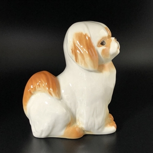 Статуэтка «Пекинес», ЛФЗ, фарфор, СССР, 1970-е гг. 001123 - фото 14035