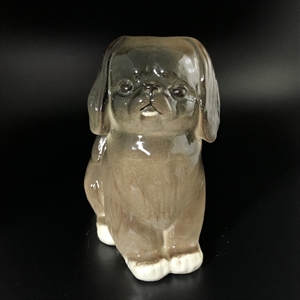 Статуэтка «Пекинес», фарфор, ЛФЗ, СССР, 1970-е гг. 001124 - фото 14070