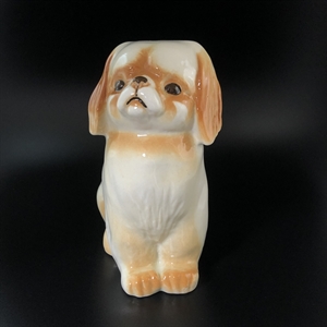 Статуэтка «Пекинес», фарфор, ЛФЗ, СССР, 1970-е гг. 001144 - фото 14074