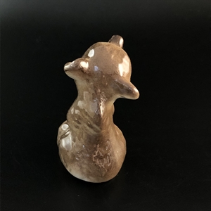 Статуэтка «Ревущий медвежонок», ЛФЗ, фарфор, СССР, 1950-е гг. 001150 - фото 14359