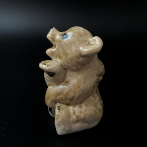 Статуэтка «Ревущий медвежонок», фарфор, ЛФЗ, СССР, 1950-е гг. 000902 - фото 14375