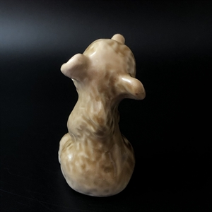 Статуэтка «Ревущий медвежонок», фарфор, ЛФЗ, СССР, 1950-е гг. 000902 - фото 14376