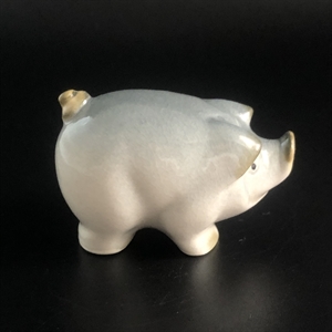 Статуэтка «Свинка», фарфор, ЛФЗ, СССР, 1980-е гг. 001740 - фото 14419