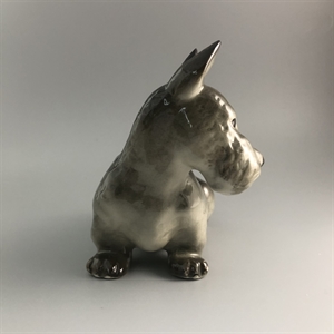 Статуэтка «Скотчтерьер», фарфор, ЛФЗ, СССР, 1960-е гг. 001356 - фото 14491