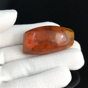 Брошь из формованного янтаря, СССР 1977-й год. 001694 - фото 1471