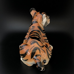 Статуэтка «Тигрёнок», фарфор, ЛФЗ, СССР, 1960-е гг. 001255 - фото 14732