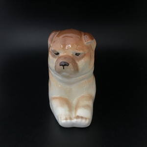 Статуэтка «Чау-Чау», ЛФЗ, фарфор, СССР, 1970-е гг. 000850 - фото 14840