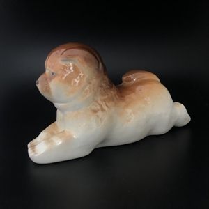 Статуэтка «Чау-Чау», ЛФЗ, фарфор, СССР, 1970-е гг. 000850 - фото 14841