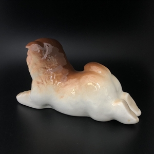 Статуэтка «Чау-Чау», ЛФЗ, фарфор, СССР, 1970-е гг. 000850 - фото 14842