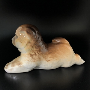 Статуэтка «Чау-Чау», СССР, ЛФЗ, фарфор, 1970-е гг. 001154 - фото 14855