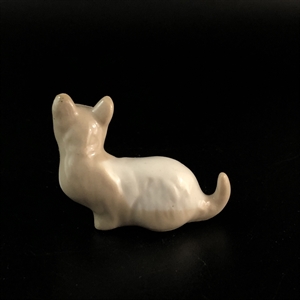 Статуэтка «Шотландский терьер», ЛФЗ, фарфор, СССР, 1970-е гг. 001776 - фото 14918