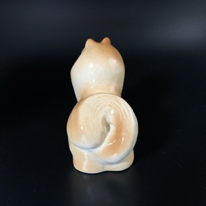 Статуэтка «Шпиц», ЛФЗ, фарфор, СССР, 1960-е гг. 001128 - фото 14939