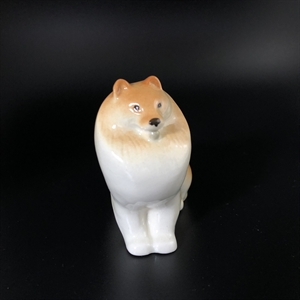 Статуэтка «Шпиц», ЛФЗ, фарфор, СССР, 1960-е гг. 001128 - фото 14941
