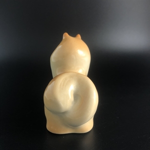 Статуэтка ЛФЗ «Шпиц», фарфор, СССР, 1960-е гг. 001738 - фото 15075