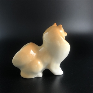 Статуэтка ЛФЗ «Шпиц», фарфор, СССР, 1960-е гг. 001738 - фото 15076