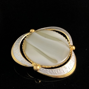 Чешская брошь «Элегант», 1980-е гг. 001802 - фото 16954