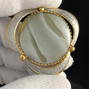 Чешская брошь «Элегант», 1980-е гг. 001802 - фото 16958