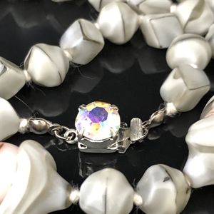 Чешские бусы из фигурного стекла, 1970-е гг. 001375 - фото 17431