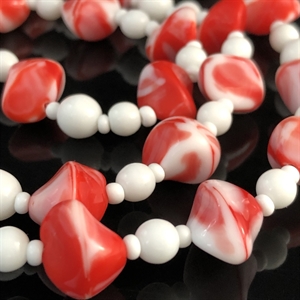 Чешские бусы из художественного стекла, 1980-е гг. 001799 - фото 17440