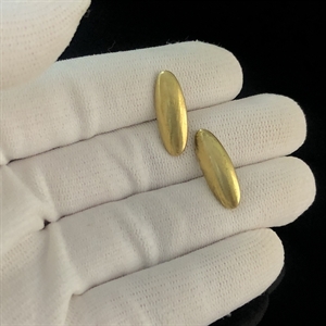 Чешские запонки с художественным стеклом, 1970-е гг. 001790 - фото 17638