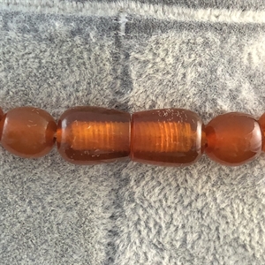 Бусы из прессованного балтийского янтаря , Калининград, СССР, 1980-е гг. 001806 - фото 1764