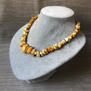 Бусы из природного королевского янтаря, СССР, 1980-е гг. 000909 - фото 1796