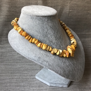 Бусы из природного королевского янтаря, СССР, 1980-е гг. 000909 - фото 1797