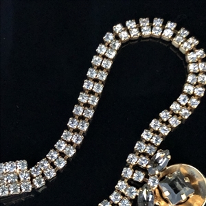 Чешское колье и клипсы, 1980-е гг. 001242 - фото 18212