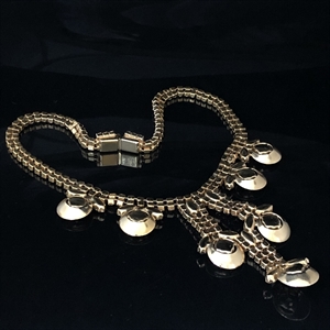 Чешское колье и клипсы, 1980-е гг. 001242 - фото 18213