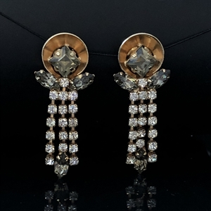 Чешское колье и клипсы, 1980-е гг. 001242 - фото 18216