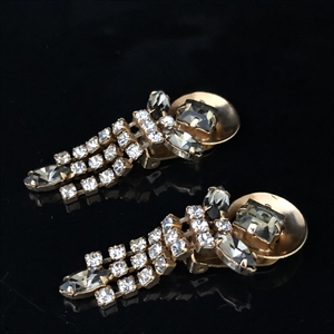 Чешское колье и клипсы, 1980-е гг. 001242 - фото 18217