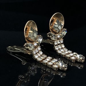 Чешское колье и клипсы, 1980-е гг. 001242 - фото 18218